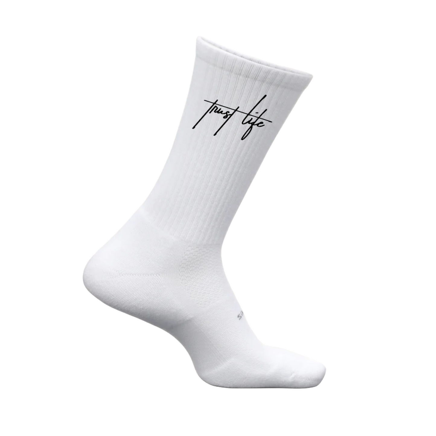 TL Script Athletic Crew Sock (2 Pack)