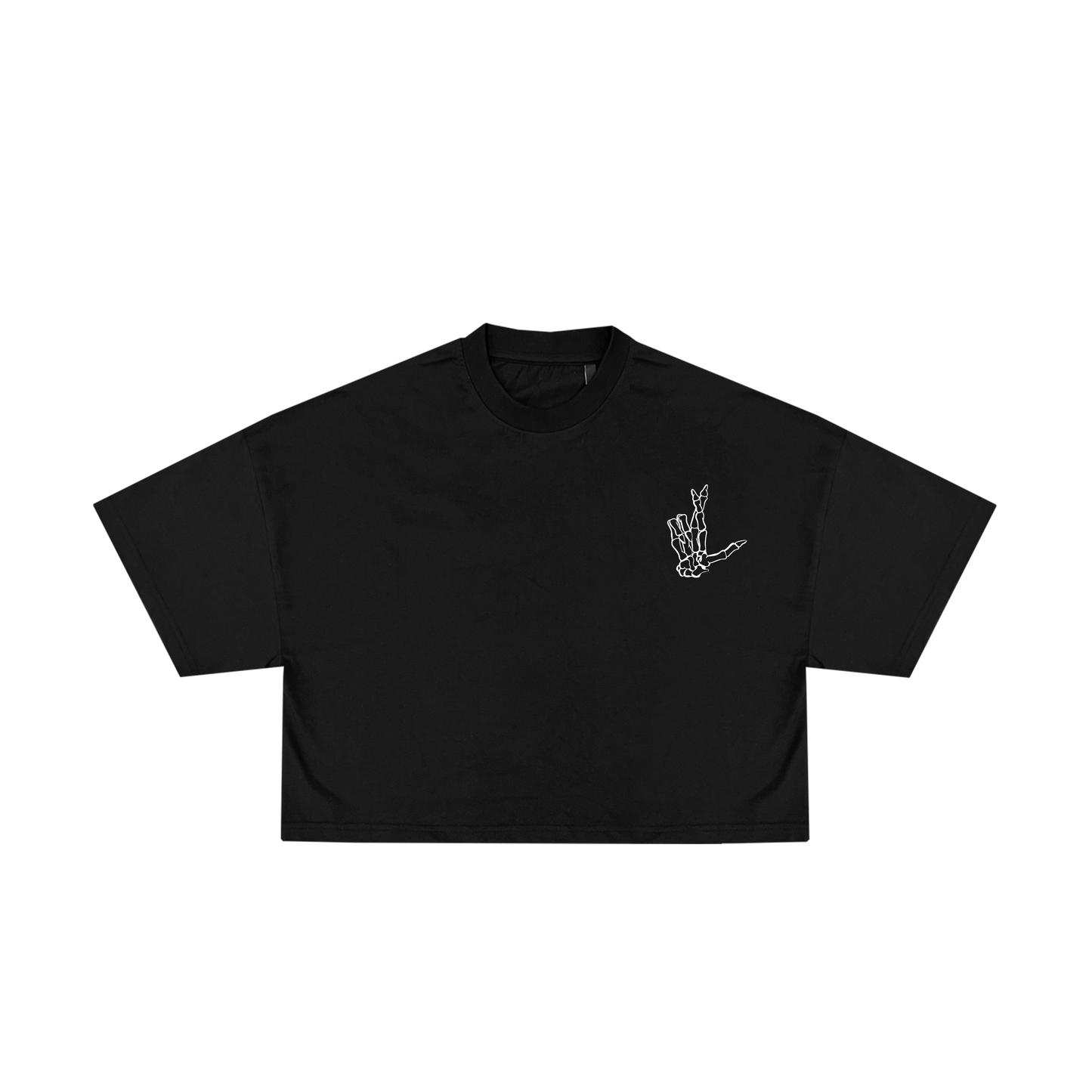 'Til Death Oversized Crop Top
