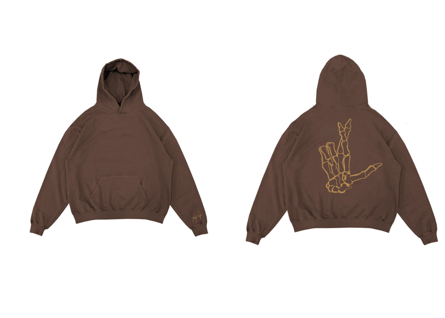 SZN 2: 'TIL DEATH HOODIE "CHOCOLATE"