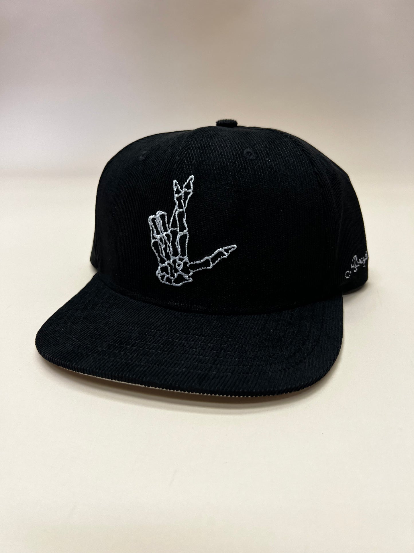 'Til Death Corduroy Snapback Cap