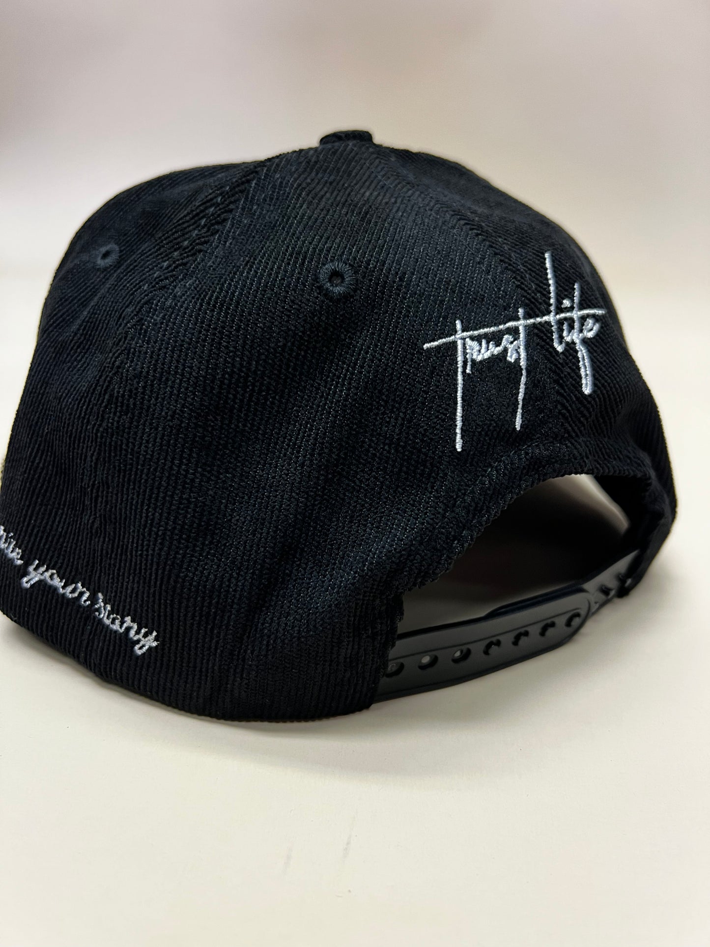 'Til Death Corduroy Snapback Cap