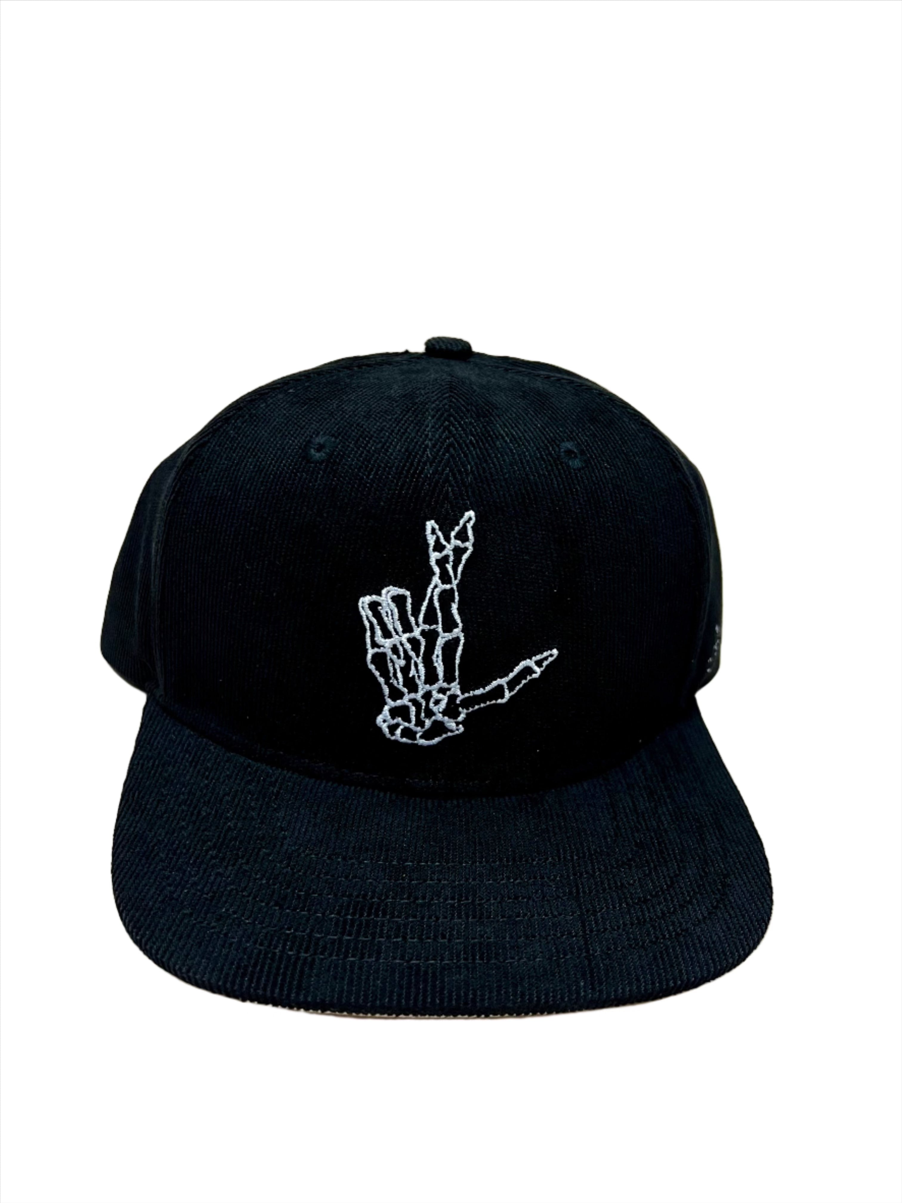 LAURIE BLACK CORDUROY SNAPBACK