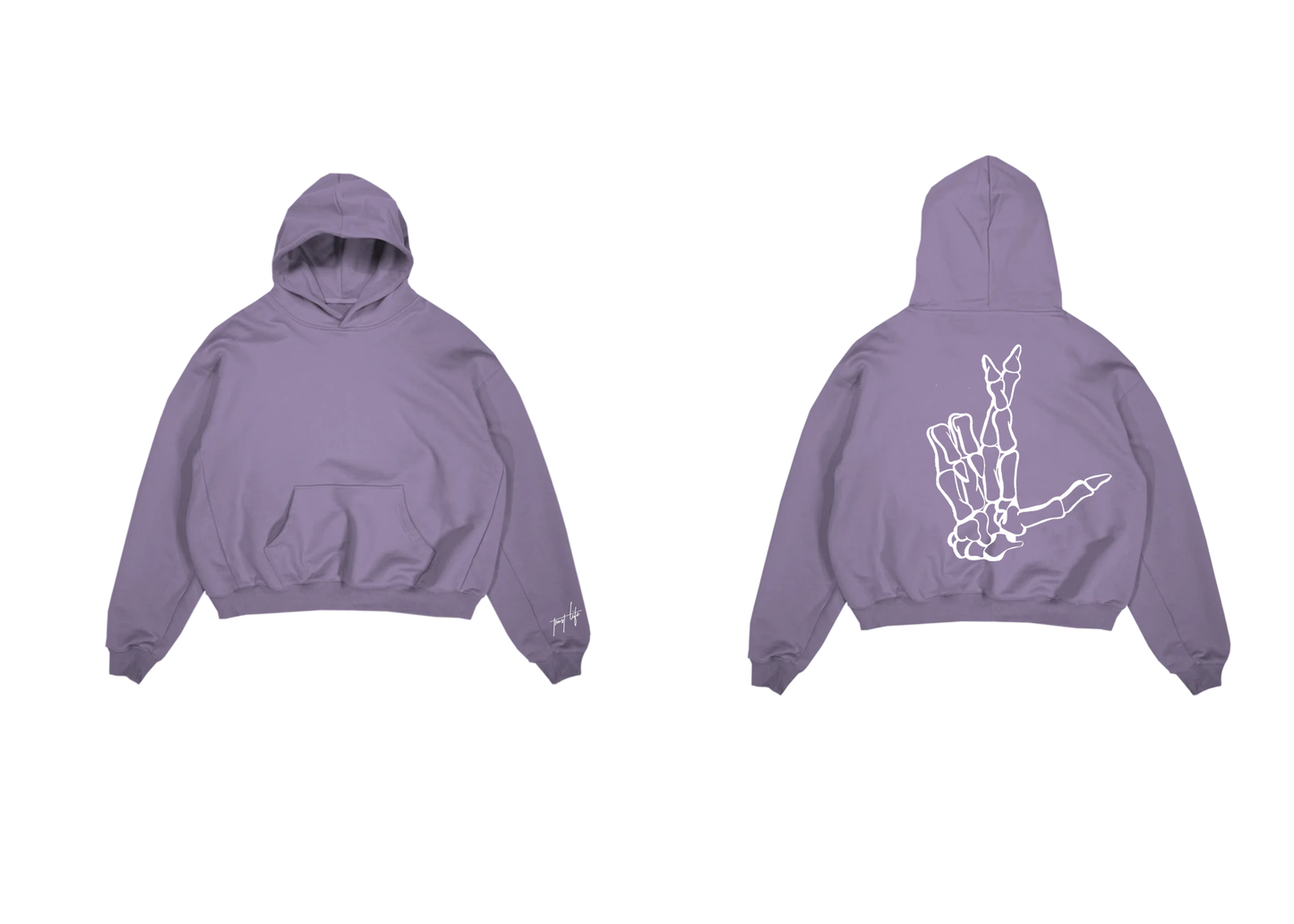 SZN 2: 'TIL DEATH HOODIE "PURPLE SAGE"