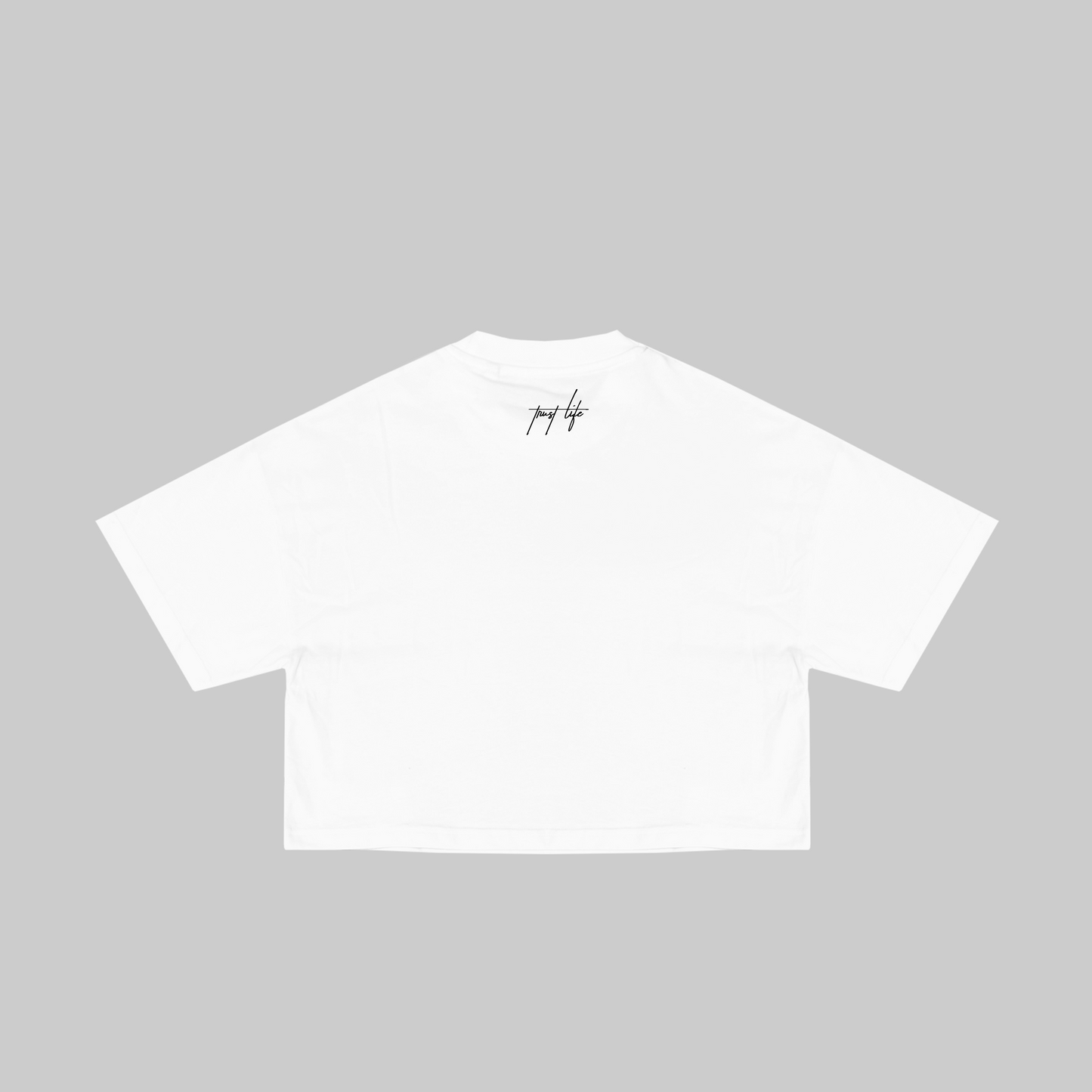 'Til Death Oversized Crop Top