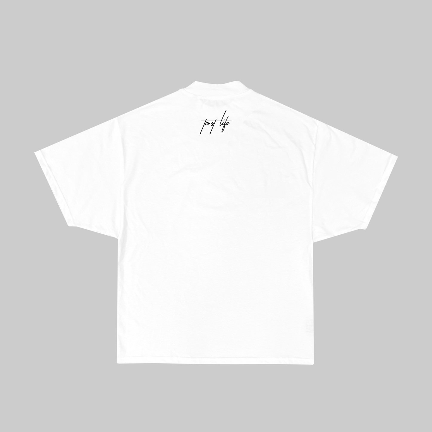 'Til Death Oversized Mock Neck T Shirt
