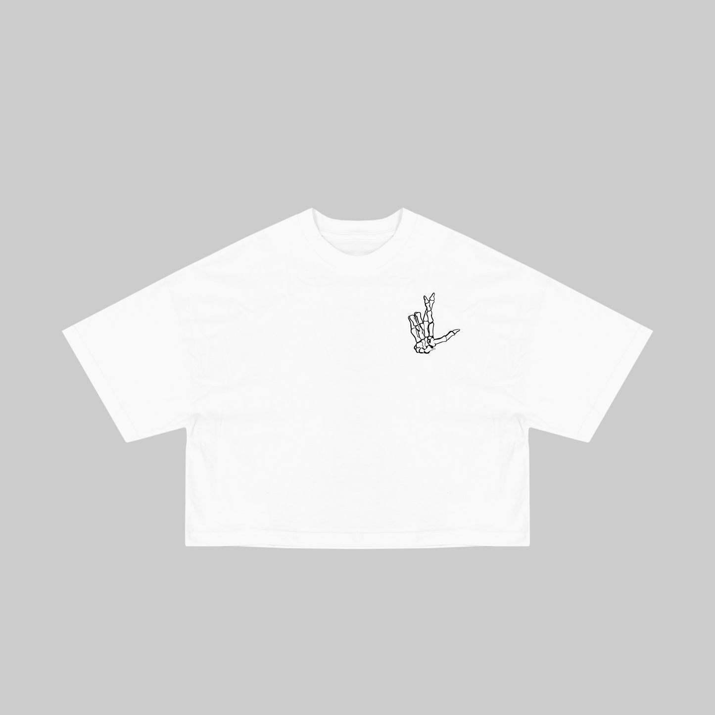 'Til Death Oversized Crop Top