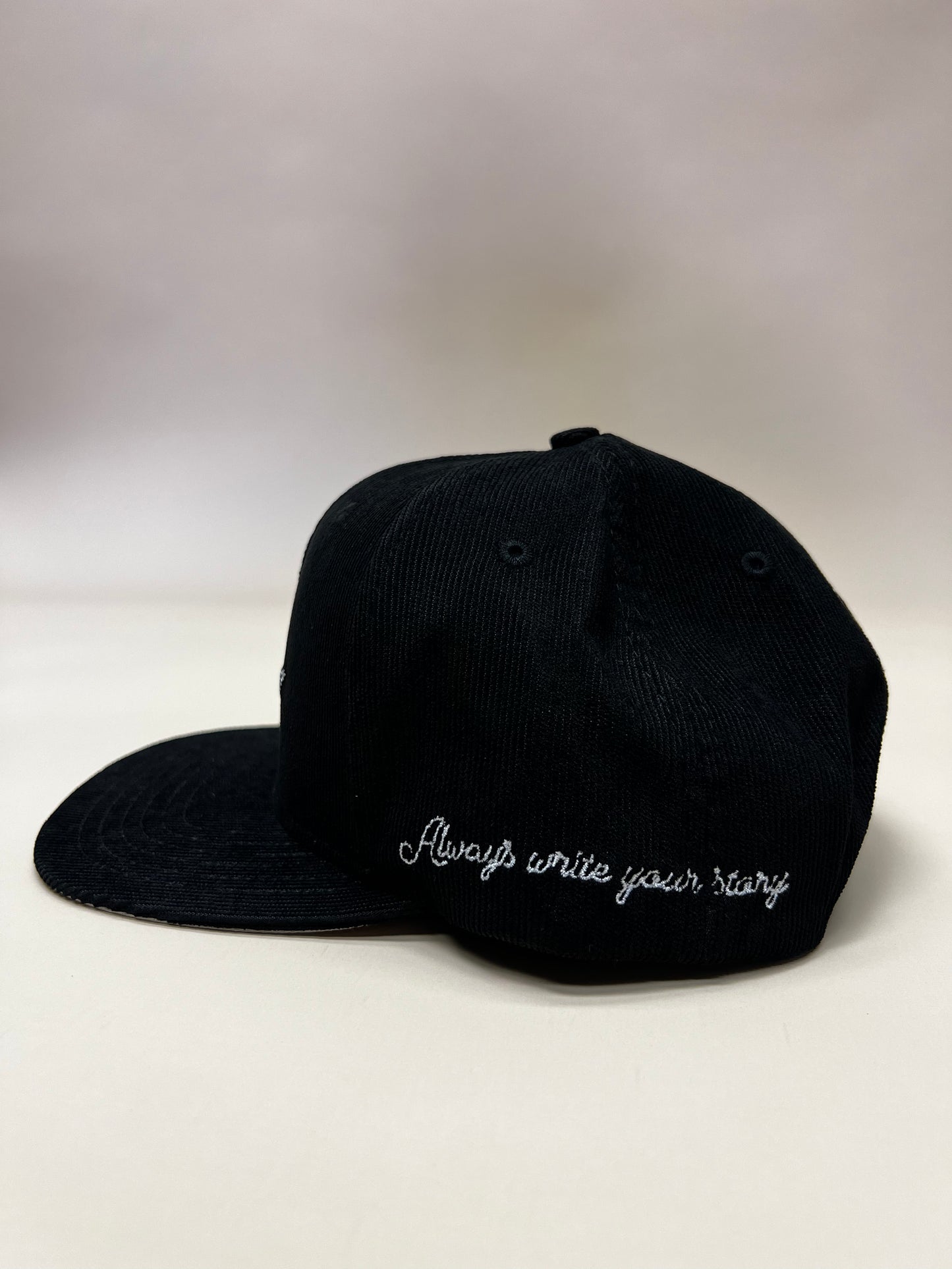 SZN 2: ‘TIL DEATH CORDUROY SNAPBACK CAP (MIDNIGHT BLACK)
